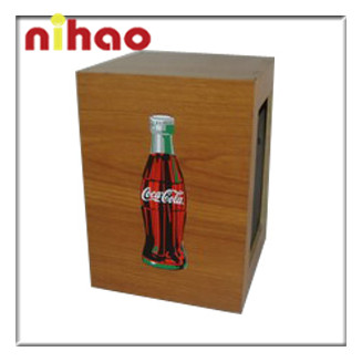 Wooden tissue box